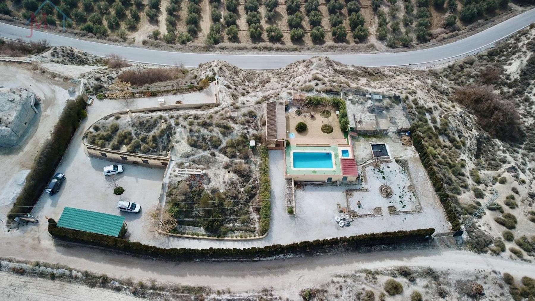 Cueva El Monteron Villa Cullar de Baza Ngoại thất bức ảnh